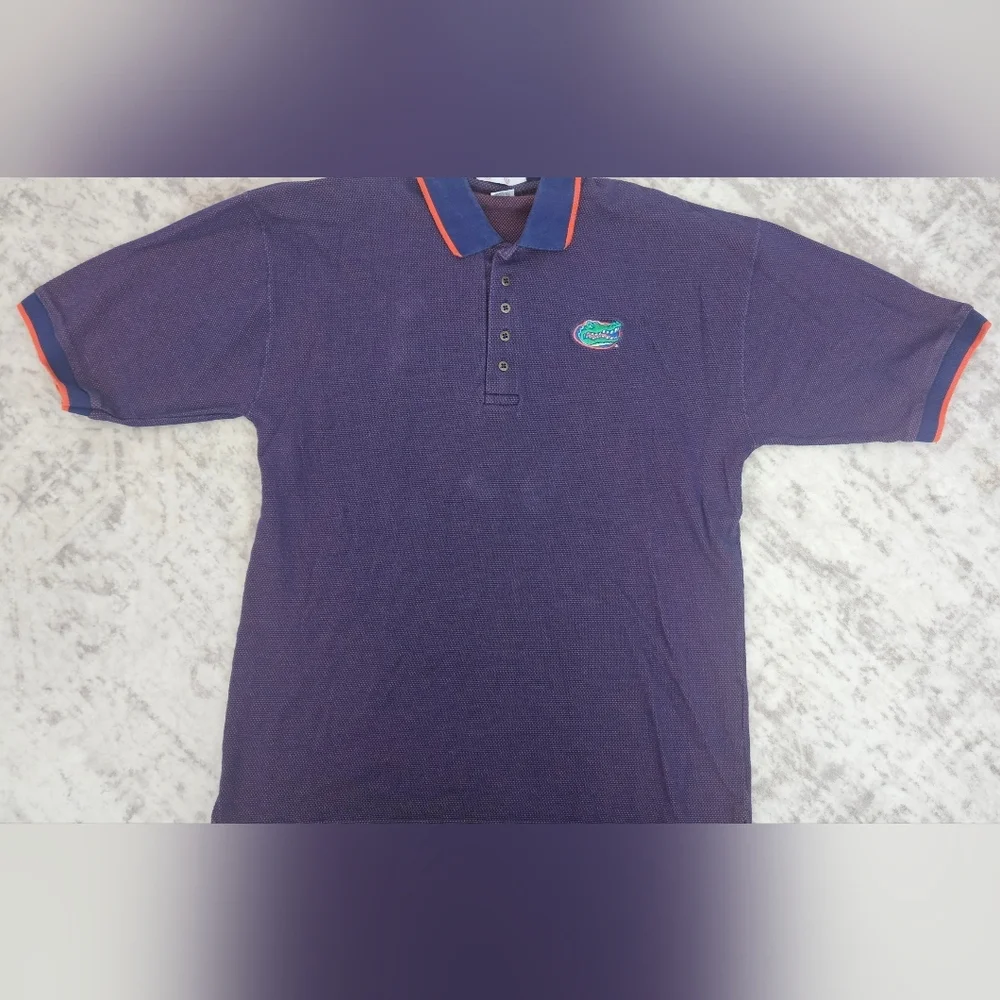 Vintage Mens Florida Gators Polo Shirt - Picture 1 of 5